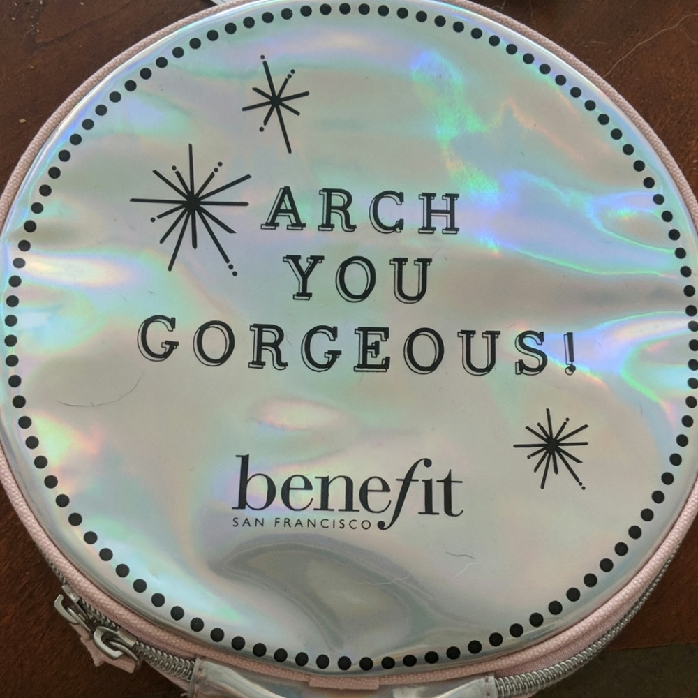 NWOT Benefit cosmetics bag